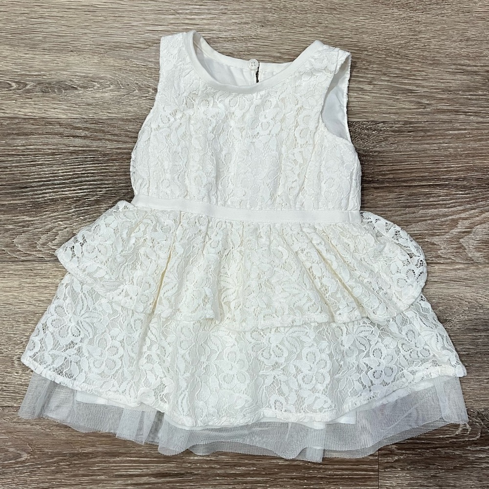 Baby Tiered Lace Dress
